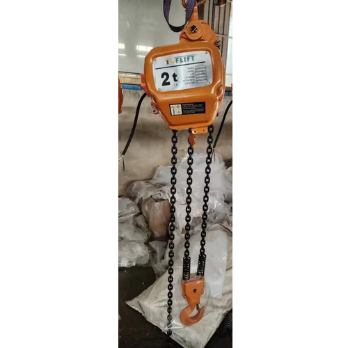 2 Ton Electric Chain Hoist With Electric Trolley - Maximum Lifting Height: 6  Meter (M)