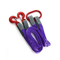 Polyester Web Sling Lifting Belt - Rectangular Shape, Waterproof Material, Various Colors Available, Embroidered Style