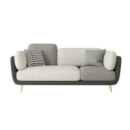 Modern Velvet Sofa - Wooden Frame, Multiple Size Options | Polished Finish, Durable and Elegant Design