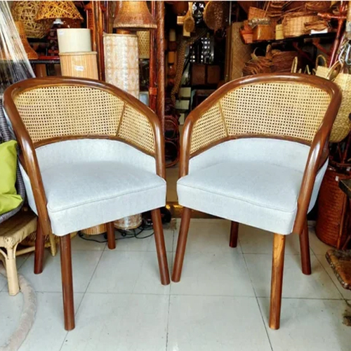 Wooden Cane Chair