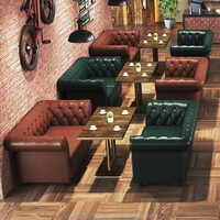 Green Sofa Table Set - Durable Polished Finish, Available In Multiple Sizes | Industrial Style For Home And Office Use