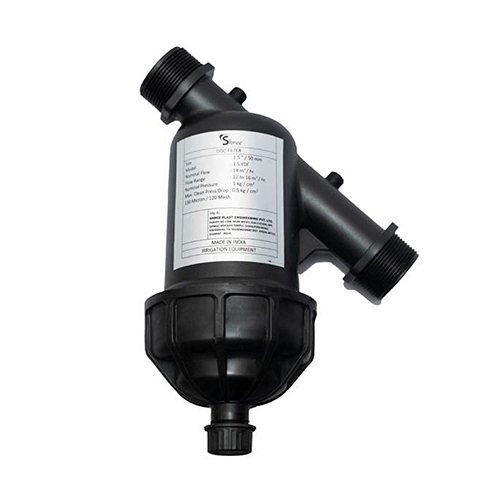1.5 Inch ISI Mark Y-type Disc Filter (Model-1.5 YDF) (50 Mm) (14 M3-Hr)