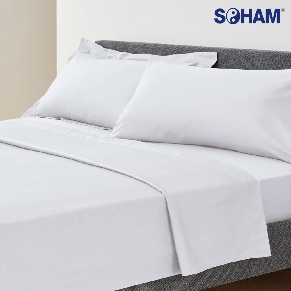 PR-2004-HOTEL BEDSHEETS - 300 TC PLAIN SATIN