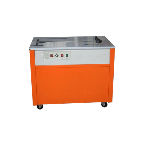 Semi Automatic Strapping Machine - Stainless Steel, 100 kg Weight | Semi-Automatic Operation, Durable for Industrial Packaging