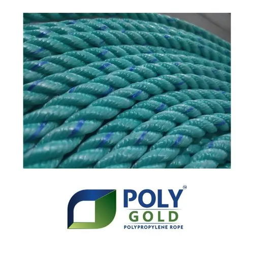 Polygold Polypropylene Rope - Color: Green