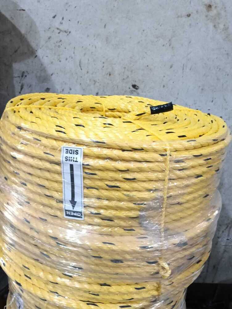 Pp Febrileted Rope - Color: Yellow
