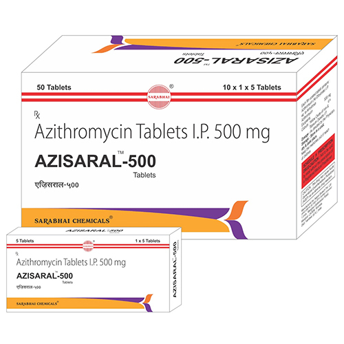 500 mg Azithromycin Tablets IP