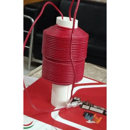 Ultrasonic Frequency Coil - Color: Red