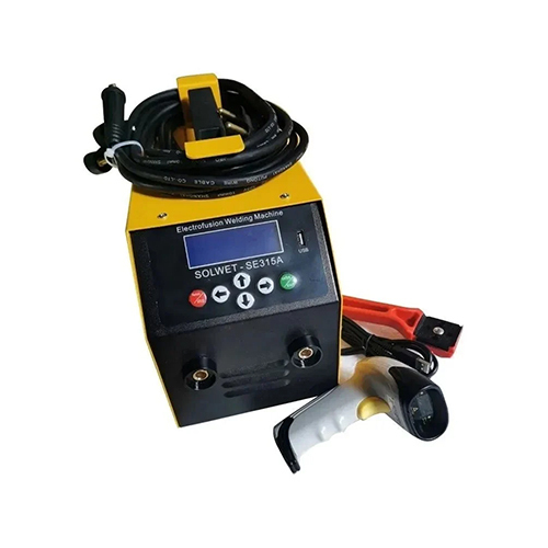 Solwet Se315A Hdpe Electro Fusion Welding Machine - Efficiency: High