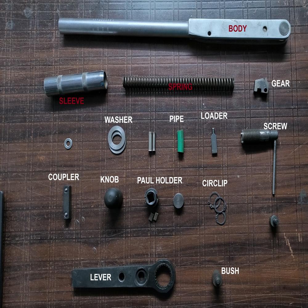 Lightweight Torque Wrench - Color: Silver