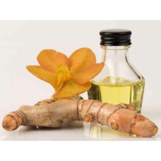 Curcumin Oil - Steam-distilled 100% Pure Turmeric Essential Oil | Bright Yellow Color, Ideal For Aromatherapy And Culinary Use