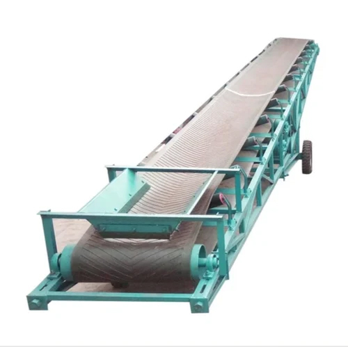 Evisceration Trough Belt Conveyor - Material: Mild Steel