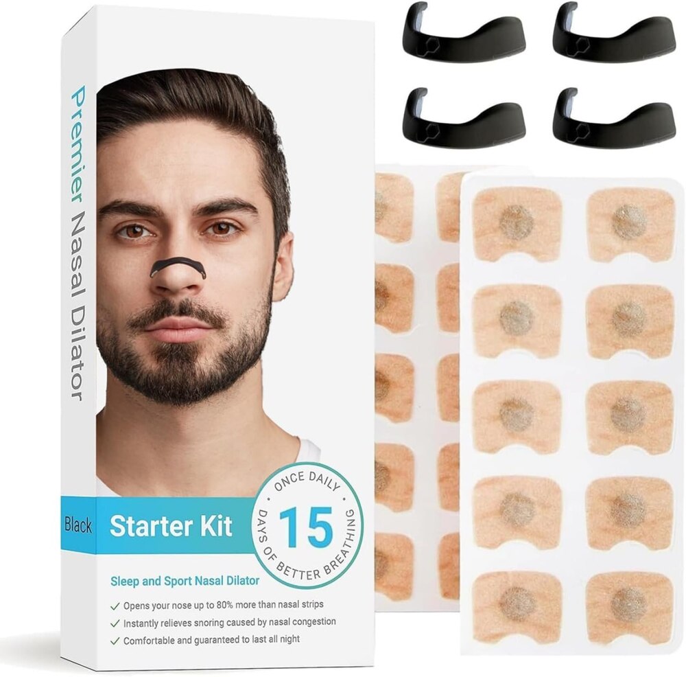 Magnetic Nasal Strips for Anti-Snoring