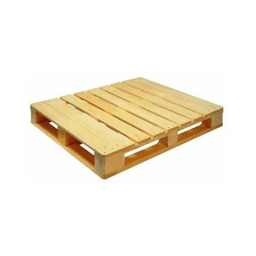 Four Way Wooden Pallets - Color: Brown