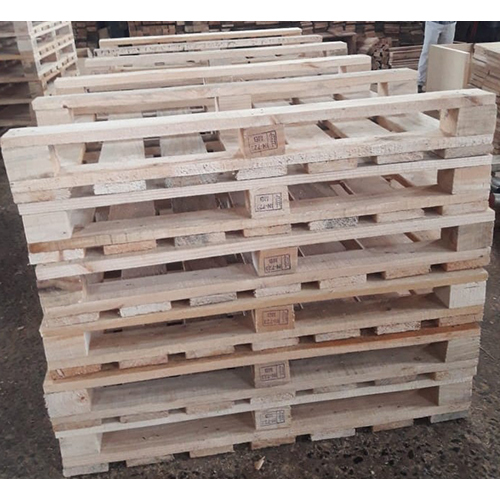 Ispm 15 Mark Wooden Pallets - Color: Brown