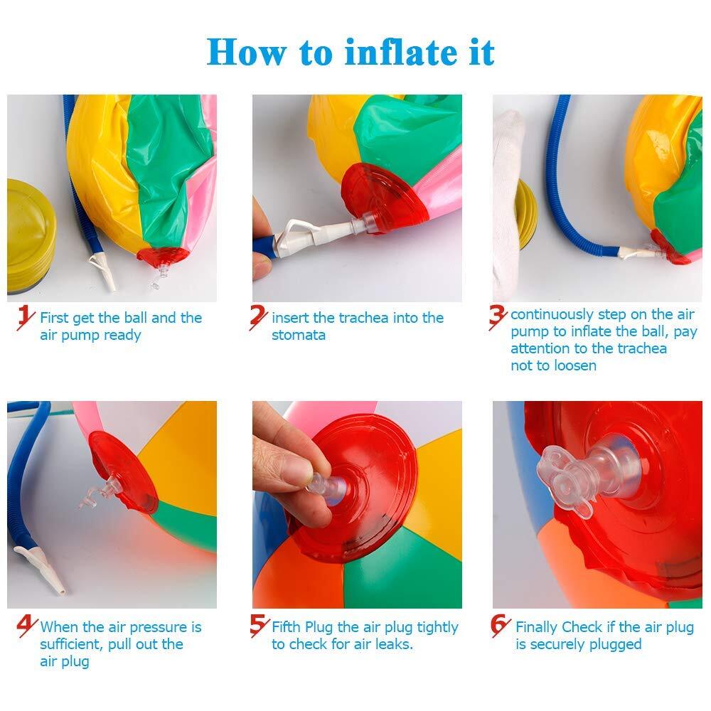 Inflatable Beach Ball - Color: Multicolor