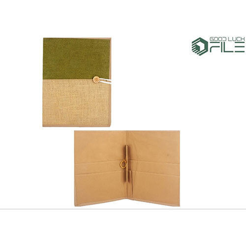 Eco-Friendly Jute Conference Folder