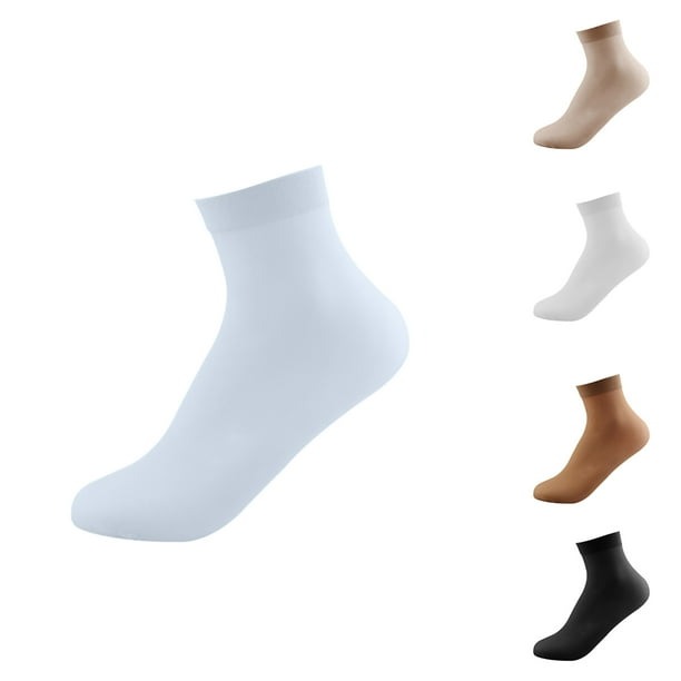 Leg Socks Disposable - 100% Non-woven Fabric, One Size Fits Most, Fluorescent Color | Comfortable, Stretchable, Hygienic, Elastic Cuff