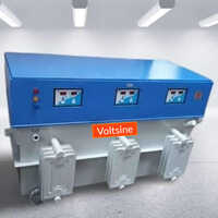 Automatic Voltage Stabilizer - 25 Kva Rated Power, Dc To Ac Current Type, Manual Control System, High Efficiency, 1-year Warranty | Real-time Voltage Display