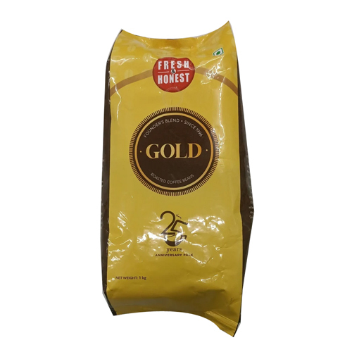 Gold Coffee Bean