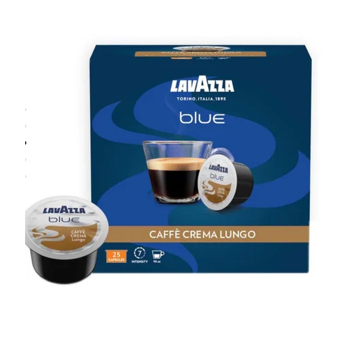 Lavazza Blue Caffe Crema Lungo Coffee Capsules - Cultivation Type: Organic