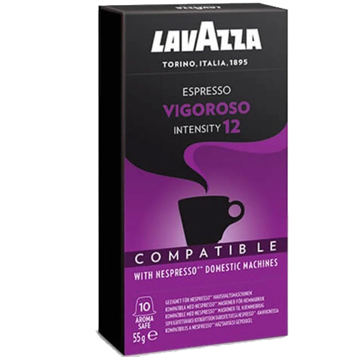 Lavazza Vigoroso Coffee Capsule - Cultivation Type: Organic