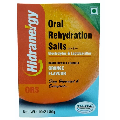 Hidranergy Oral Rehydration Salt - Drug Type: General Medicines