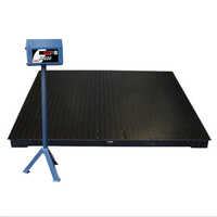 Industrial Platform Scale - Durable Steel, 2000 Kilograms Capacity | Led Monitor Display, 200 Grams Accuracy, 230v Power Supply, 1-year Warranty