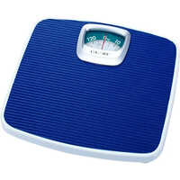Personal Weighing Scale - Durable Plastic, Analog Monitor Display, Blue Color, 200 Metric Ton Load Capacity | 100 Gm Accuracy, 1-year Warranty