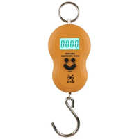 Portable Electronic Weighing Scale - Color: Yellow