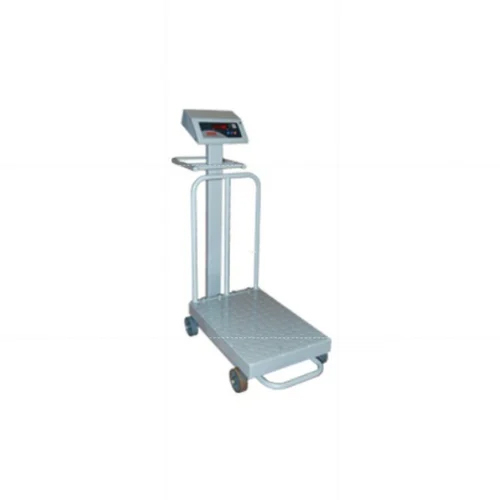 Electronic Trolley Weighing Scale With Wheel - Accuracy: 100 Gm