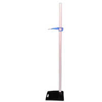 Height Measuring Scale Stand - Durable Steel, 7 Feet Capacity , Sleek White With Easy-to-read Analog Display And 1-year Warranty