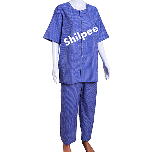 Patients Gown - Color: Blue