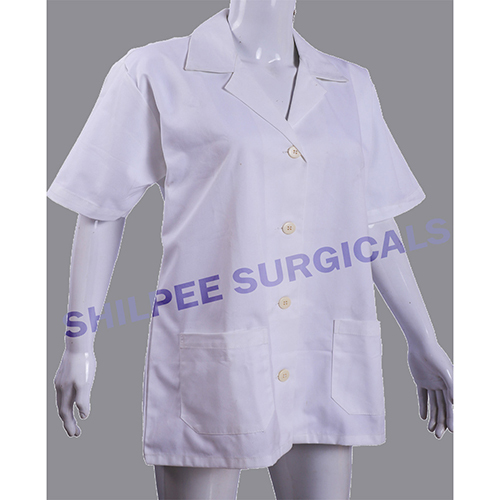 Half Sleeve Lab Coat