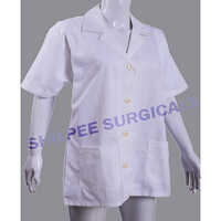 Half Sleeve Lab Coat