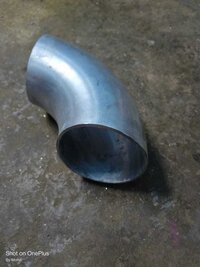 Gi Elbow - Stainless Steel & Galvanized Iron, Silver Color | Smooth Surface Finish, 1-year Warranty, Industrial Use