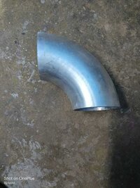 Gi Pipe Bend Elbow - Color: Silver