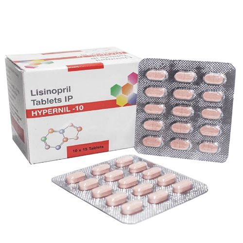 10 MG Lisinopril Tablets IP