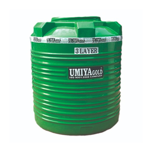 3 Layer Green Water Tank - Surface Materials: Plastic