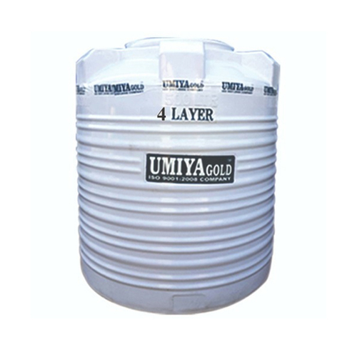 4 Layer White Water Tank - Material: Plastic