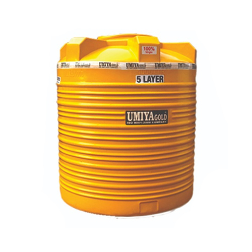 5 Layer Yellow Water Tank - Color: Orange