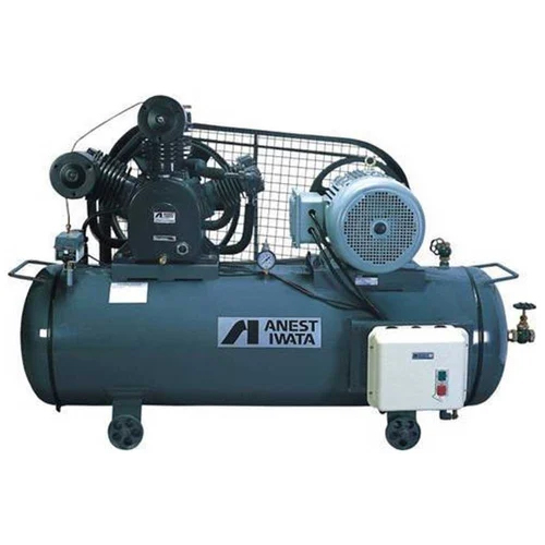 Lubricated Air Compressor - Air Flow Capacity: 25 Cubic Feet Per Minute (Ft3/Min)