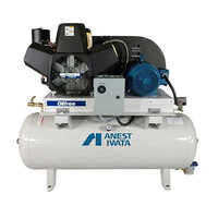 5 Hp Anest Iwata Oil Free Air Compressor - Air Flow Capacity: 25 Cubic Feet Per Minute (ft3/min)