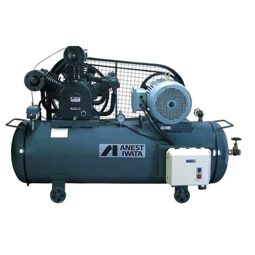 5 Hp Anest Iwata Air Compressor - Air Flow Capacity: 15 Cubic Feet Per Minute (Ft3/Min)