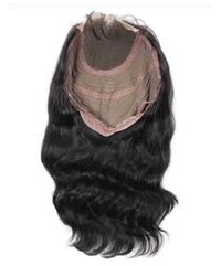 Indian Remy Hair Wig Transparent Lace Deep And Natural Wave Style Hair Extension - Design: Straight