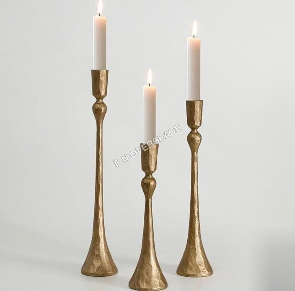 Raw Antique Candle Stand