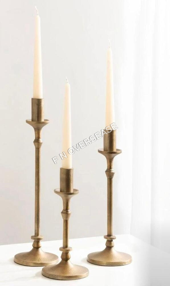 Antique Raw Candle Stand