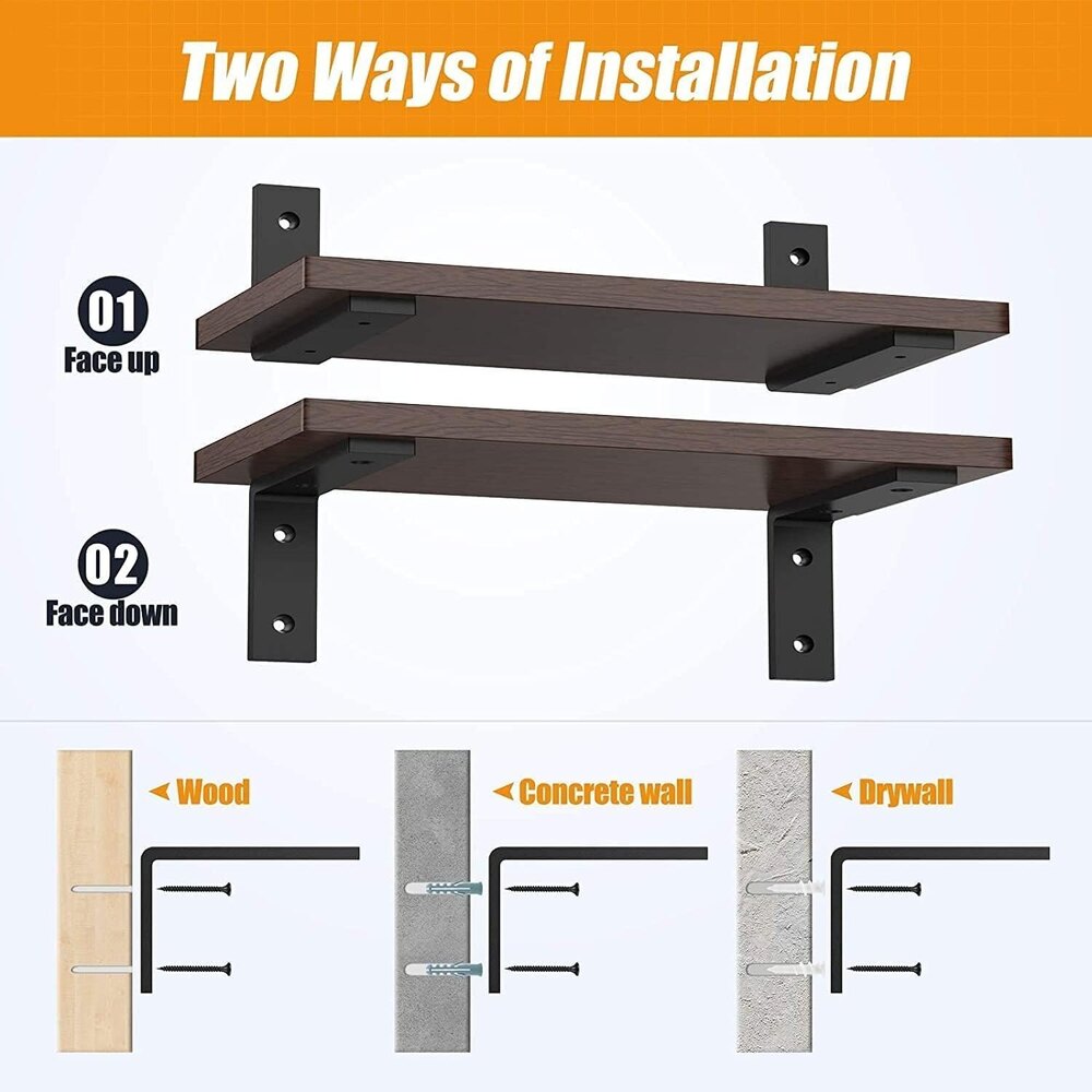L Shelf Brackets 6