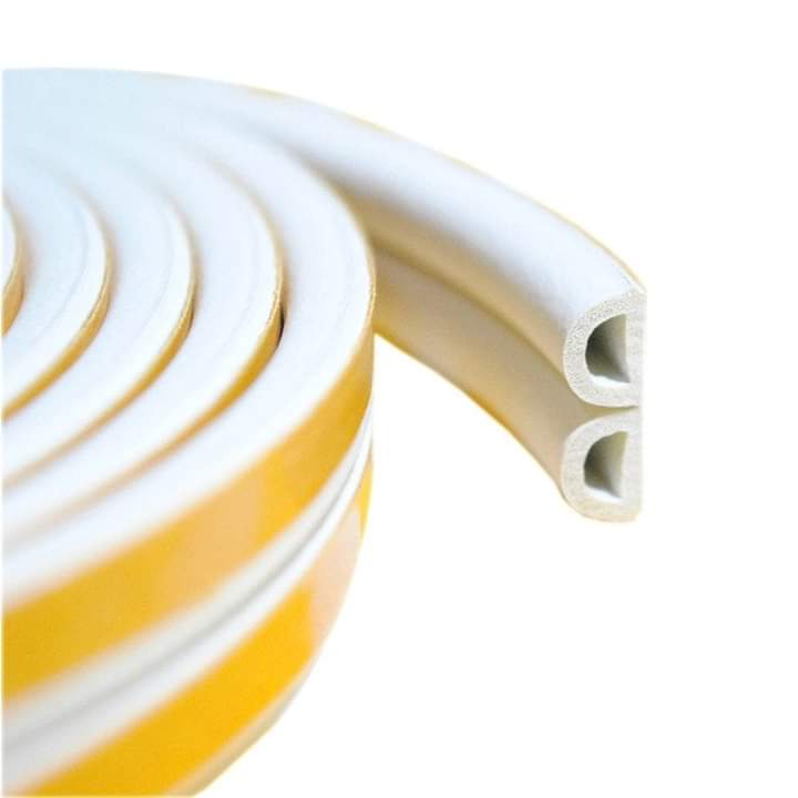 Epdm Door Seal - 9mm Width X 6mm Height, Brown Color | Excellent Soundproofing, Weatherproofing For Residential & Industrial Use