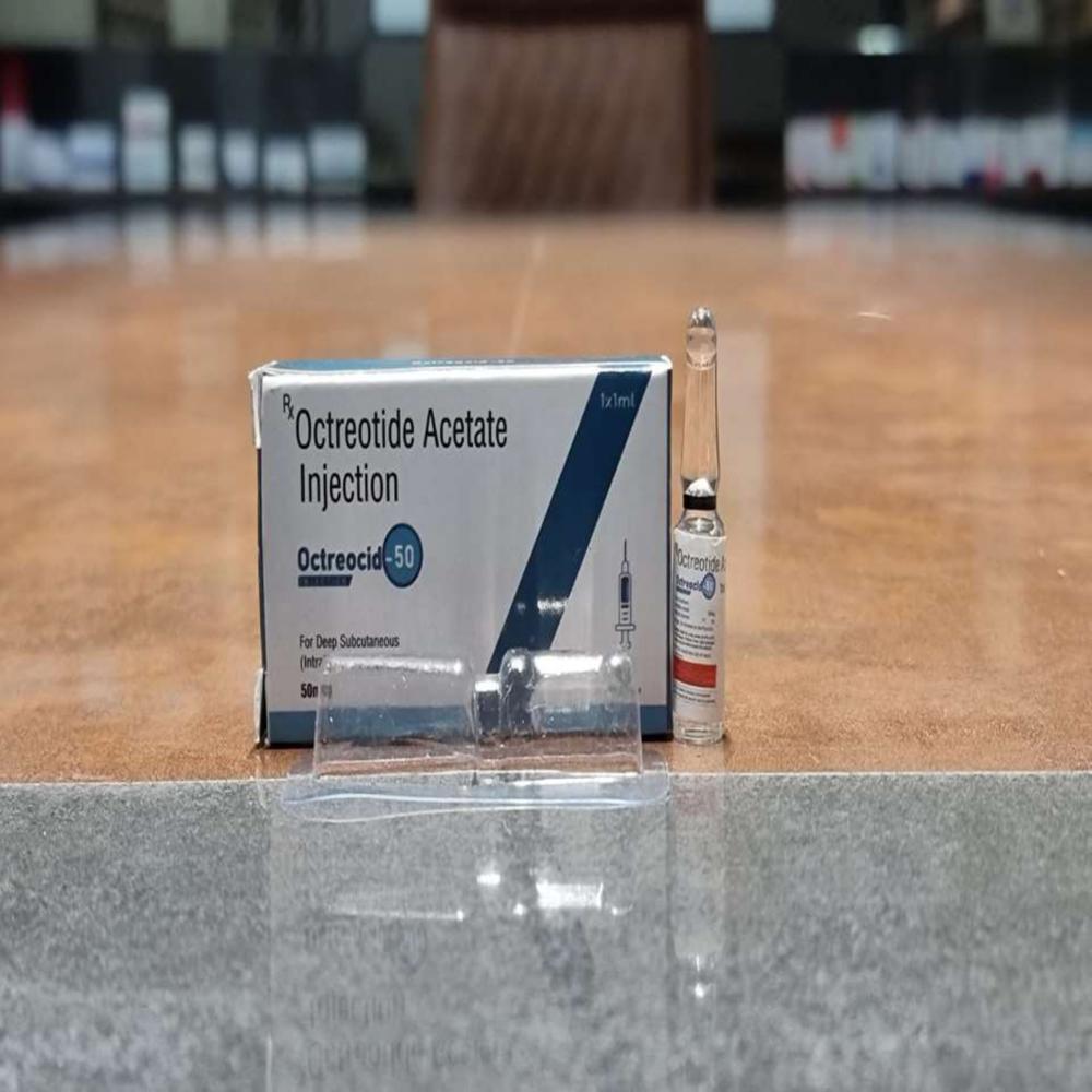 Octreotide Acetate Injection - 50 Mcg , Liquid Formulation for Hormonal Disorders and Tumor Symptom Management